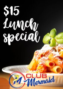 $15 Lunch special